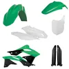Acerbis Complete Plastic Fender Body Kit Green/White/Black