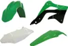 Acerbis Plastic Fender Body Kit Green White Black