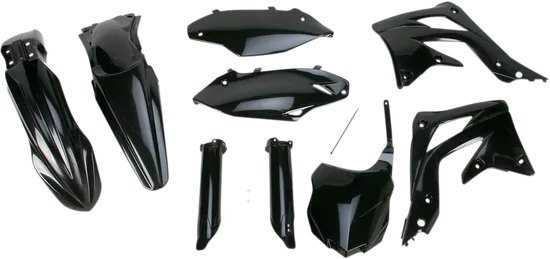 Acerbis Complete Plastic Fender Body Kit Black