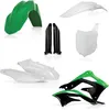 Acerbis Full Plastic Fender Body Kit Green/White/Black