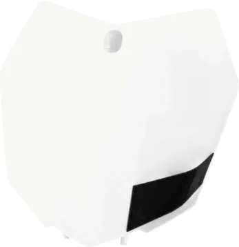 Acerbis White Front Number Plate