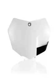 Acerbis White Front Number Plate