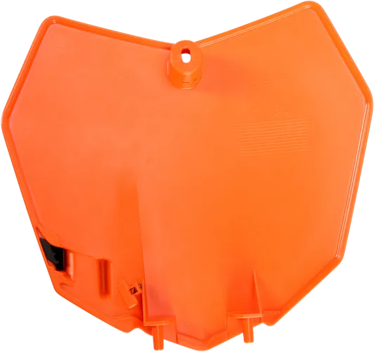 Acerbis Orange Front Number Plate