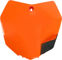 Acerbis Orange Front Number Plate
