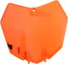 Acerbis Orange Front Number Plate