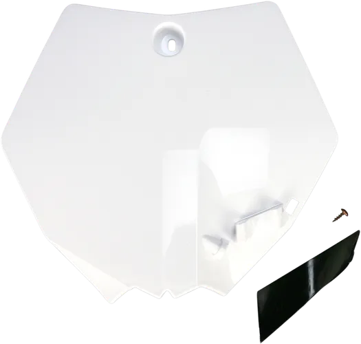 Acerbis White Front Number Plate