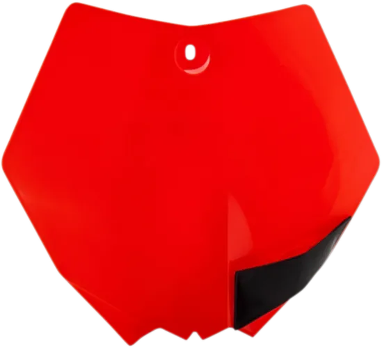 Acerbis Fluorescent Orange Front Number Plate