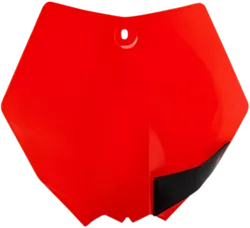 Acerbis Fluorescent Orange Front Number Plate