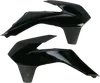 Acerbis Left Right Radiator Shrouds Black