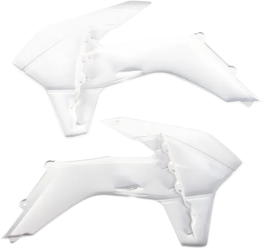 Acerbis Left Right Radiator Shrouds White