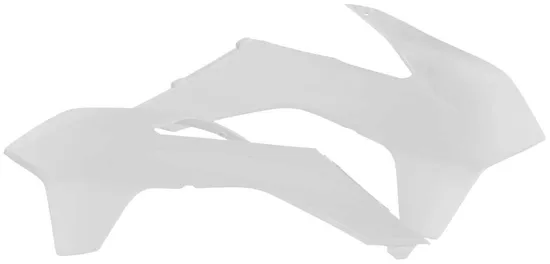 Acerbis Left Right Radiator Shrouds White