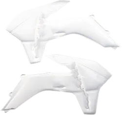 Acerbis Left Right Radiator Shrouds White