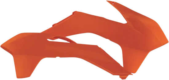 Acerbis Left Right Radiator Shrouds Orange
