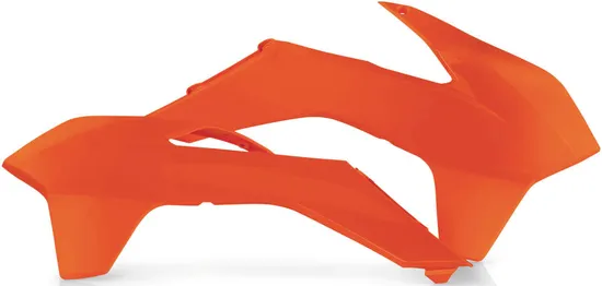 Acerbis Left Right Radiator Shrouds Orange