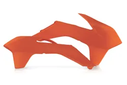 Acerbis Left Right Radiator Shrouds Orange
