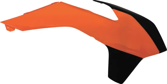 Acerbis Left Right Radiator Shrouds Orange Black