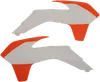 Acerbis Left Right Radiator Shrouds Orange White