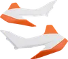 Acerbis Left Right Radiator Shrouds Orange White