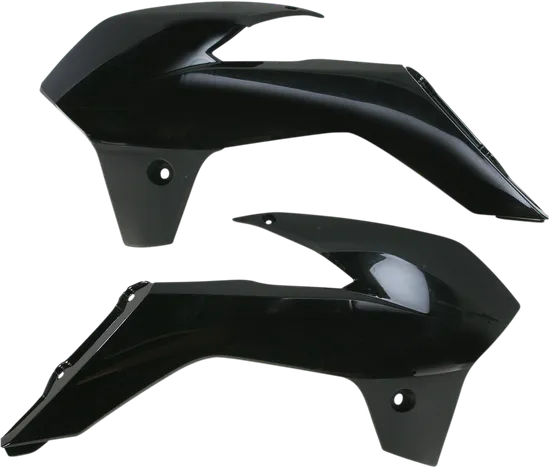 Acerbis Left Right Radiator Shrouds Black