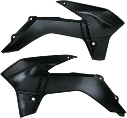 Acerbis Left Right Radiator Shrouds Black