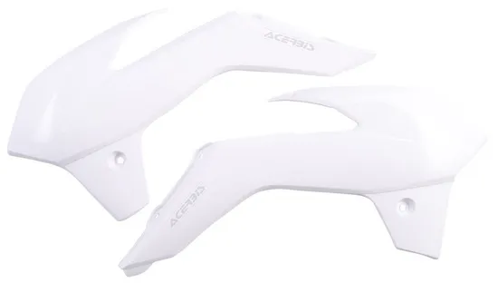 Acerbis Left Right Radiator Shrouds White