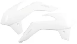 Acerbis Left Right Radiator Shrouds White