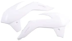 Acerbis Left Right Radiator Shrouds White