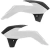Acerbis Left Right Radiator Shrouds White Black