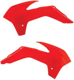 Acerbis Left Right Radiator Shrouds Flourescent Orange