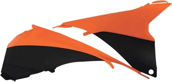 ACERBIS Air Box Cover Black Flo Orange 1