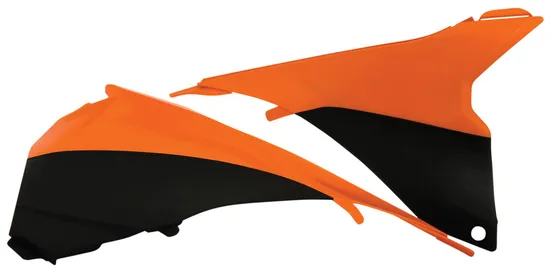 ACERBIS Air Box Cover Black Flo Orange 3