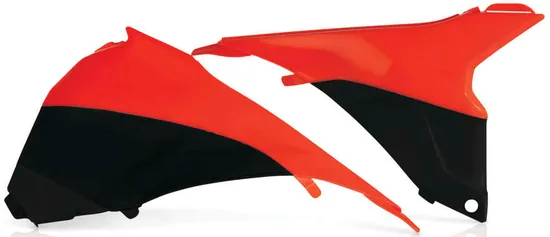 ACERBIS Air Box Cover Black Flo Orange 2