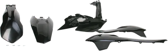 Acerbis Plastic Fender Body Kit Black