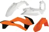 Acerbis Plastic Fender Body Kit Orange White Black