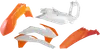 Acerbis Plastic Fender Body Kit Orange White