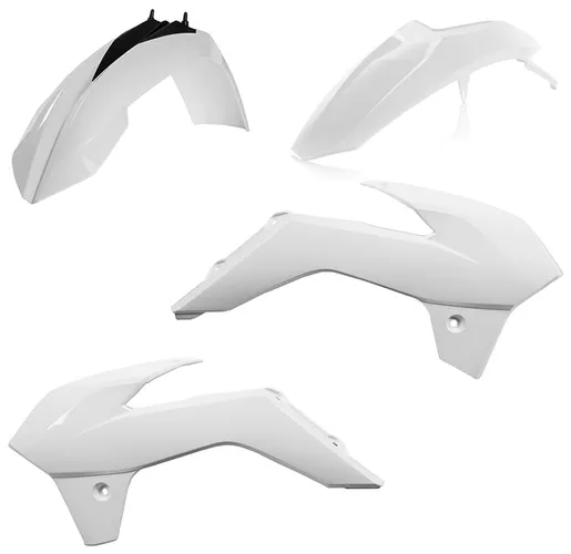 Acerbis Plastic Fender Body Kit White Black