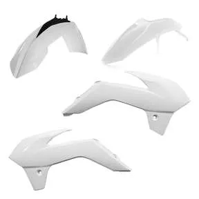 Acerbis Plastic Fender Body Kit White Black