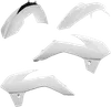 Acerbis Plastic Fender Body Kit White Black