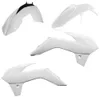Acerbis Plastic Fender Body Kit White Black