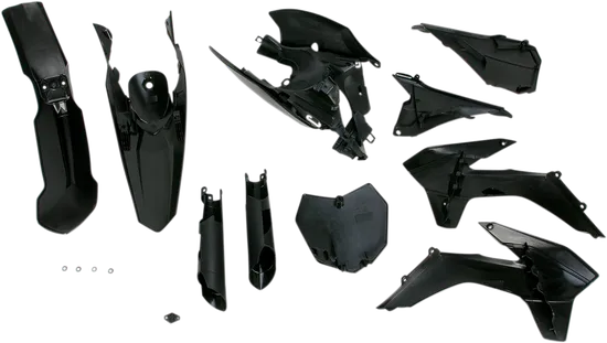 Acerbis Complete Plastic Fender Body Kit Black