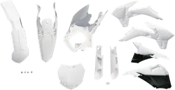 Acerbis Complete Plastic Fender Body Kit White