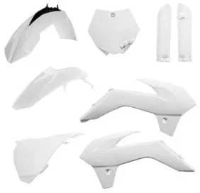 Acerbis Complete Plastic Fender Body Kit White