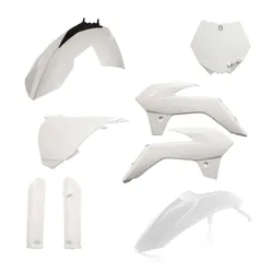 Acerbis Complete Plastic Fender Body Kit White