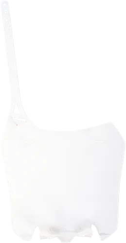 Acerbis White Front Number Plate