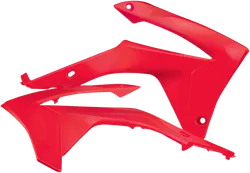 Acerbis Left Right Radiator Shrouds Red