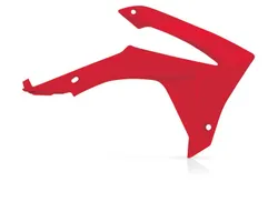 Acerbis Left Right Radiator Shrouds Red