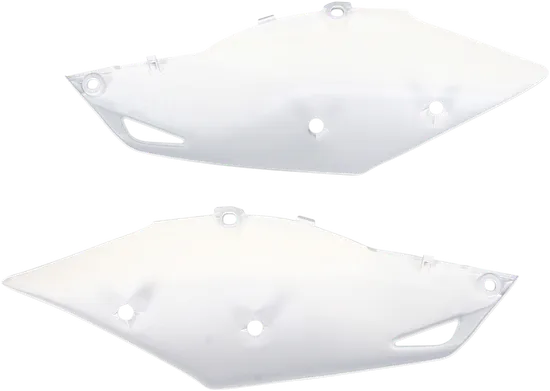 Acerbis Side Panel Number Plates White