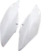 Acerbis Side Panel Number Plates White