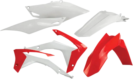 Acerbis Plastic Fender Body Kit Red White