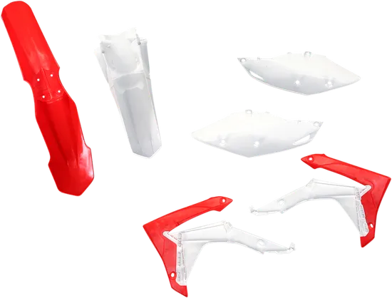 Acerbis Plastic Fender Body Kit Red White